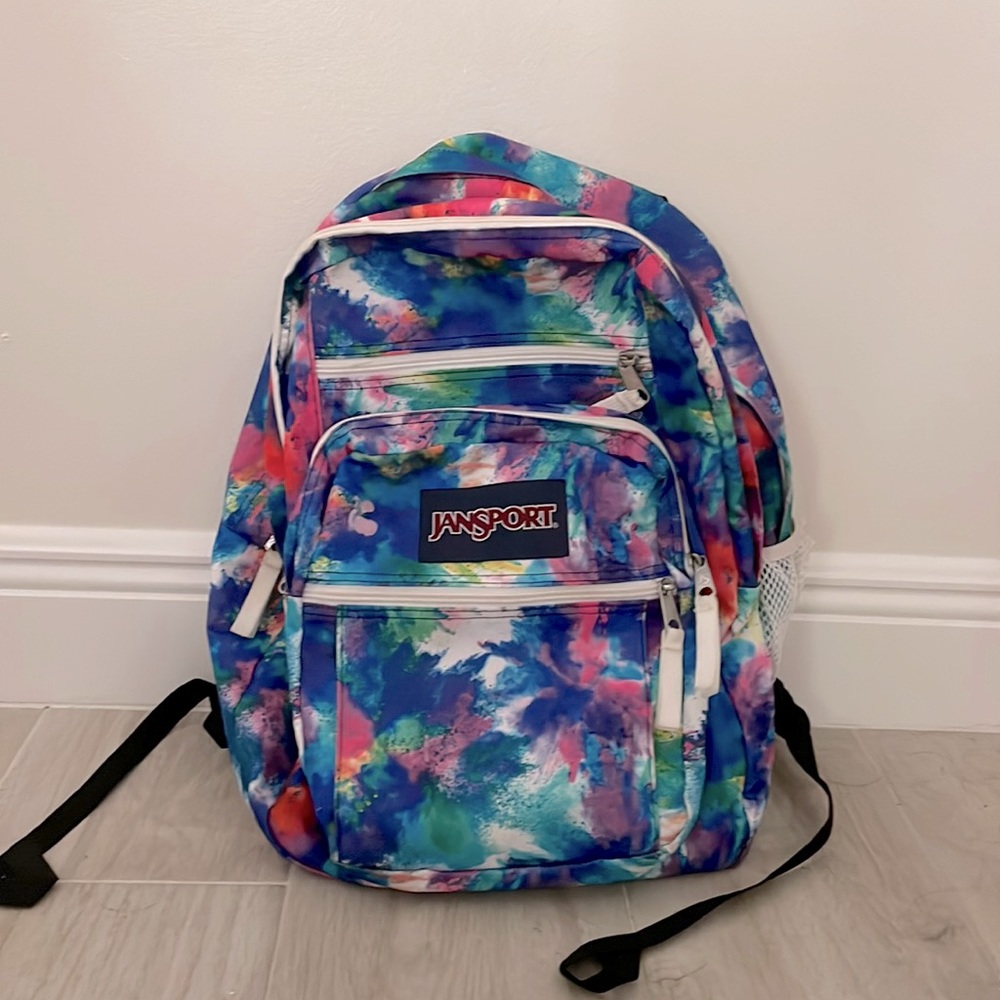 jansport tie dye backpack